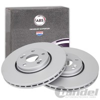 2X A.B.S. Bremsscheiben 308Mm Vorne Passend FüR Renault Espace Laguna