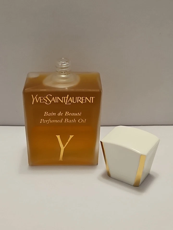 Aceite de baño perfumado Yves Saint Laurent Y 2 fl oz de colección descontinuado raro Foto 2 de 4