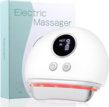 Electric Massager Fascia Blaster Muscle Scraper Tool Heating Tissue Recovery NEW