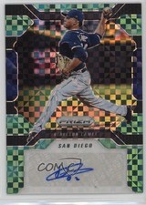 2017 Panini Chronicles Green Power Prizm /20 Dinelson Lamet #AP-DL Auto 00cc