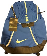 Nike Elite Max Air 2.0 Quad Zip Backpack 21 Royal Blue BA5259-480 Basketball NWT