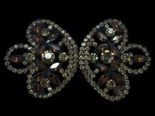 TE15121 REALLY NICE  FLOWERS  ART FASHION COPPERTONE BELT BUCKLE