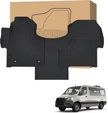 Floor Mats for Mercedes-Benz Sprinter 2500/3500 2025-2019,Only Fit Cargo Van,All