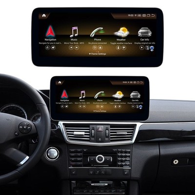 12.3 Android 14 Screen CarPlay8+256GB For Mercedes Benz E 2009-2011 W212 NTG4.0