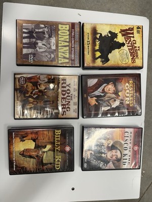 Bonanza The Young Riders Restless Gun DVD Stephen Baldwin Josh Brolin Box Set