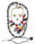 Vintage Costume Jewelry lot Wearable Earrings  and Necklesses — photo 2