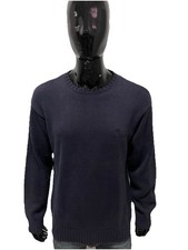 Timberland Men's Blue Crew Neck Cotton Sweater Size L / 50 Original