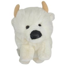 Giant Star White Buffalo Plush 1998 Vintage Stuffed Animal Toy Bison 11  