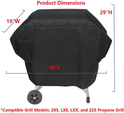 Portable Grill Cover for Coleman Roadtrip LXX LXE 285 LX for