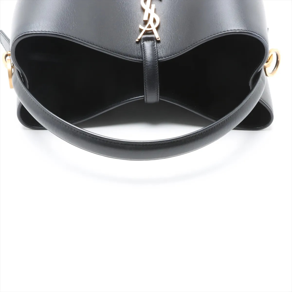 Saint Laurent Paris LE 37 Leather 2 Way Shoulder Bag Black 742828 thumbnail 5