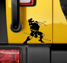 Donatello Ninja Turtles Cartoon Sticker Vinyl Decal Retro Art 6  