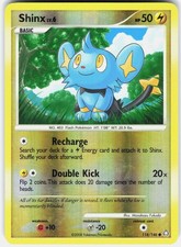 Shinx 118/146 Common Legends Awakened Pokemon Reverse Holo Lightly Played