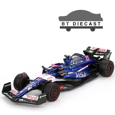 MINI GT RB VCARB 01 F1 2024 BAHRAIN GP 1/64 BLUE #22 YUKI TSUNODA MGT01007