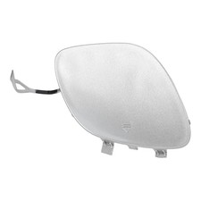 Front Side Car Bumper Tow Hook Cover Tow Cover Cap Fit for Silver Tone