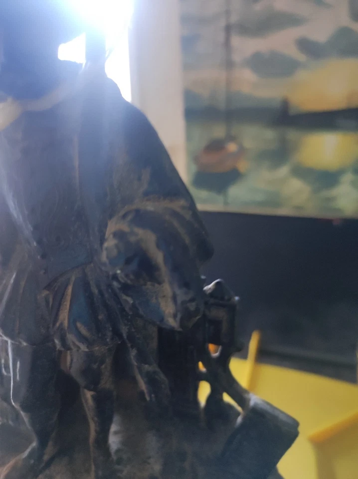 pendule ancienne régule et bronze pour pièces - Photo 4/4