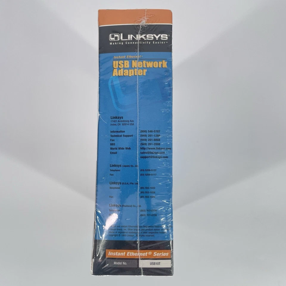 Linksys USB Network Card Adapter For Windows 98 Instant Ethernet Series New - Image 4 of 4