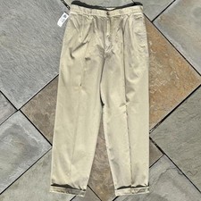 Deadstock Y2K Khaki Pleated Pants