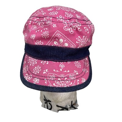  Levis Hat Womens One Size Pink White Floral 