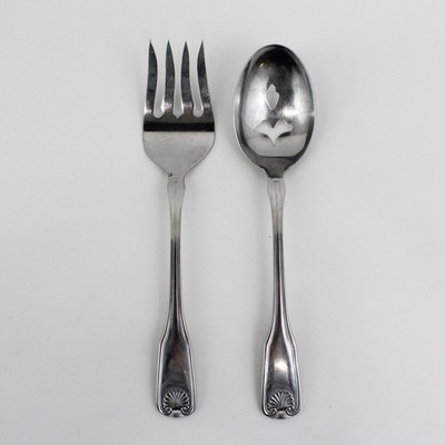 Reed & Barton Rebacraft Salat Besteck Set 2-teilig Korea Edelstahl Silber
