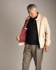Gabicci Vintage Harrington Jacket Oatmeal