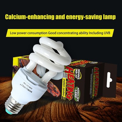 1 Piece 5.0 10.0 UVB Reptile Lamp 13/26W UV Rays Energy Saving Basking Light