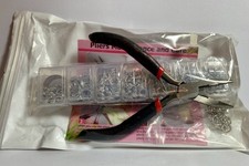 Crafting and Jewelry Repair Supplies Kit With Pliers Free Shipping