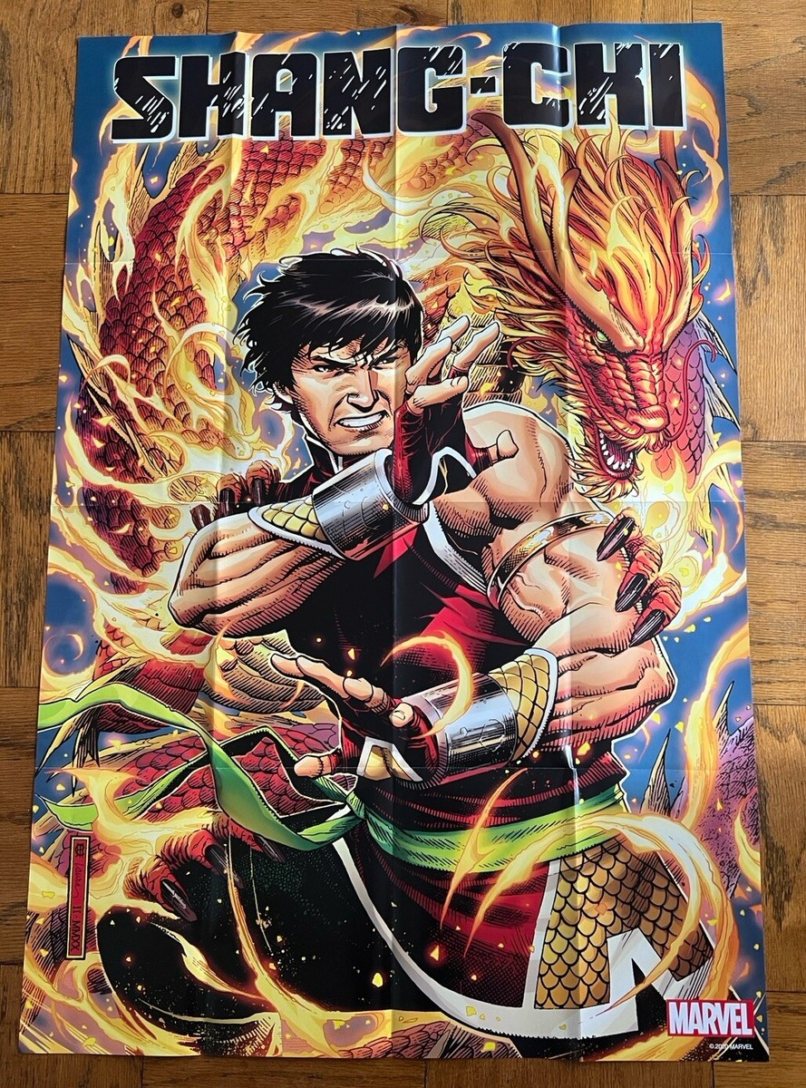 SHANG CHI POSTER BY Jim Cheung (NEW) 2x3Ft-MARVEL COMICS | eBay