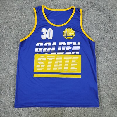 NBA ゴールデンステートウォリアーズ　CURRY タンクトップ　ジャージ 新品 NBAゴールデンステートウォリアーズ ステファン カリー選手