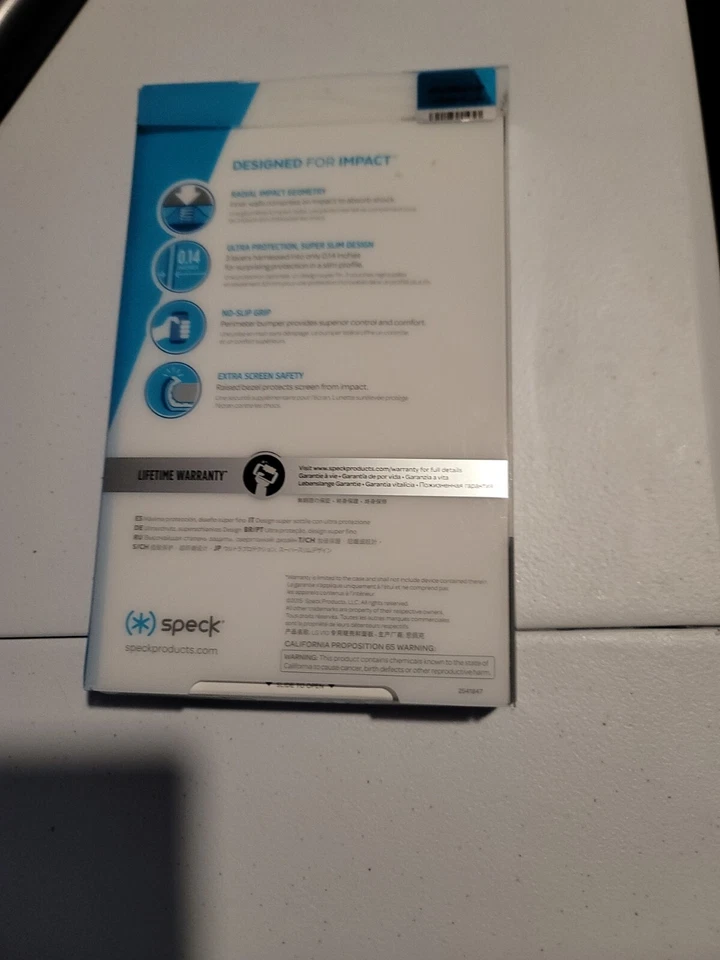 Funda de protección contra impactos Speck MightyShell grado militar para LG V10 - negra Foto 4 de 4