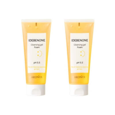 Aronyx Idebenone Reinigungsgel Schaum 150 ml * 2 Stück - KOSTENLOSER VERSAND