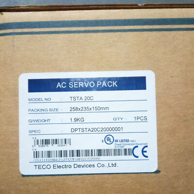 New In Box TECO TSTA20C Servo Drive
