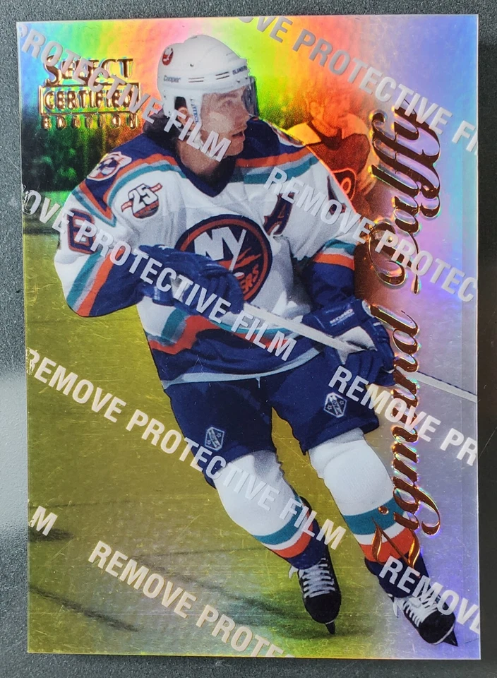Zigmund Palffy 1996-97 SELECT CERTIFIED #23 ⭐MIRROR GOLD⭐ {30 exist} Islanders - Image 4 of 4