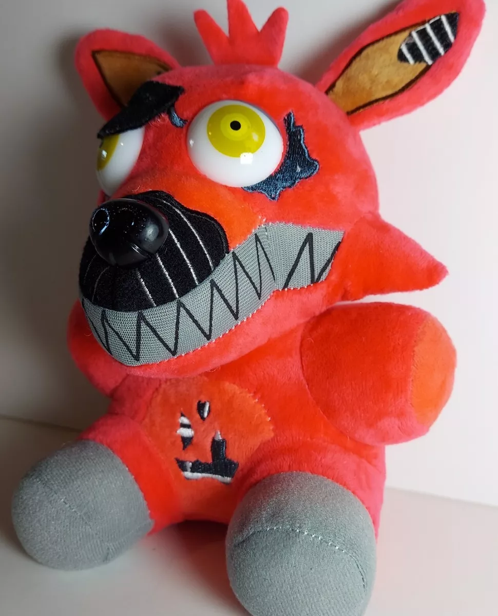 FNAF 4 Nightmare Foxy Plush 6. Display model only. No tags