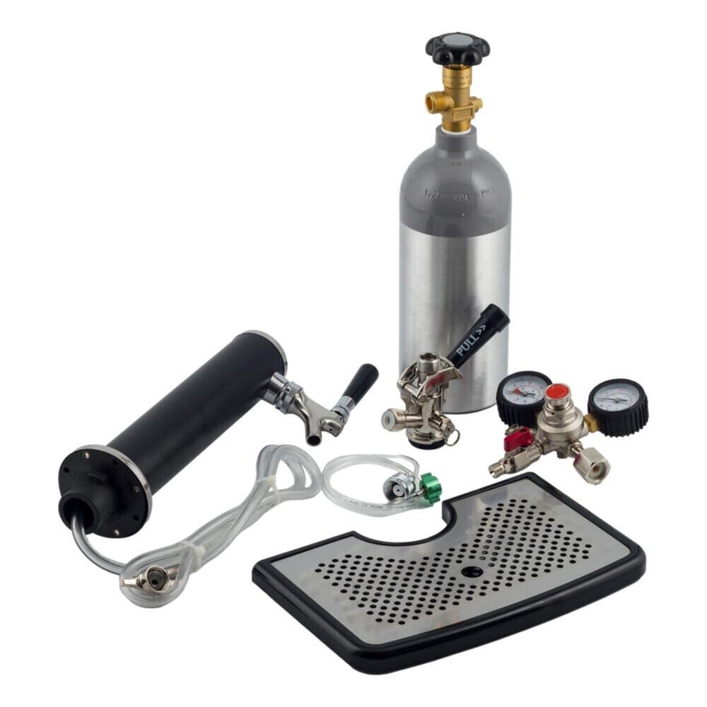 Schankanlage-Set , Zapfanlage ,Schanksäule, Zapfhahn, Zapfsäule, Tropfschale