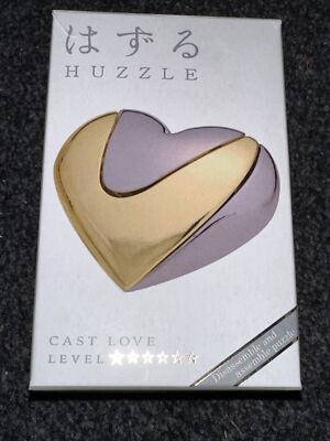 Hanayama Huzzle Schloss Puzzle Love Level 1 Verpackt