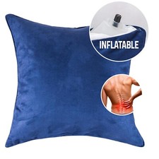 Back Support Cushion Orthopeadic Inflatable Pillow For Lower Lumbar Relief, Seat