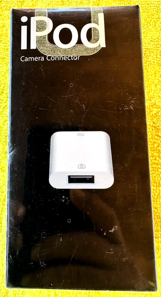 NWT FACTORY SEALED BLACK BOX MEN WOMENS ONE APPLE iPod CAMERA CONNECTOR M9861G/A - Image 3 of 4