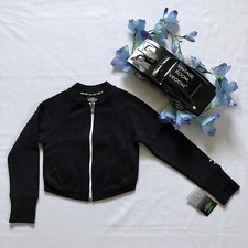 Umbro NWT Performance Zip Up Crop Jacket Girls M 7/8 Please See Description