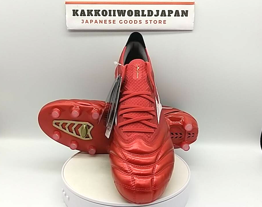 Mizuno Soccer Cleats MORELIA NEO 4 β beta JAPAN Ruby Red/White