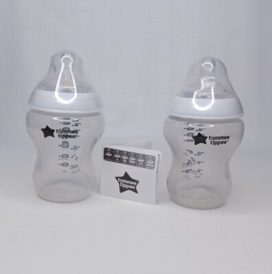 Tommee Tippee Closer To Nature 9 oz. Baby Bottles 2 Pack