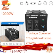 Voltage Converter Transformer 10000W Step Up Down 110V to 220V,220V to110V Power