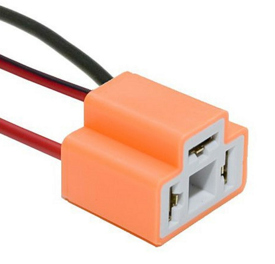 Extension Wire Pigtail Female Ceramic S 9003 H4 Two Harness Head - Foto 7