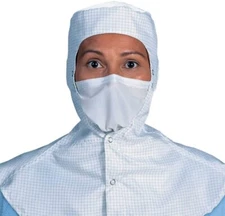 KIMTECH  Pure M7 Face Veil 62751 Cleanroom Veil with Snaps  Box/150 Count Total