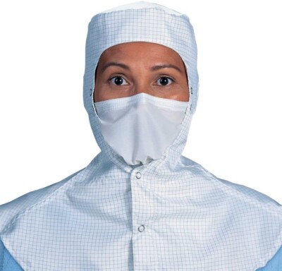 KIMTECH  Pure M7 Face Veil 62751 Cleanroom Veil with Snaps  Box/150 Count Total