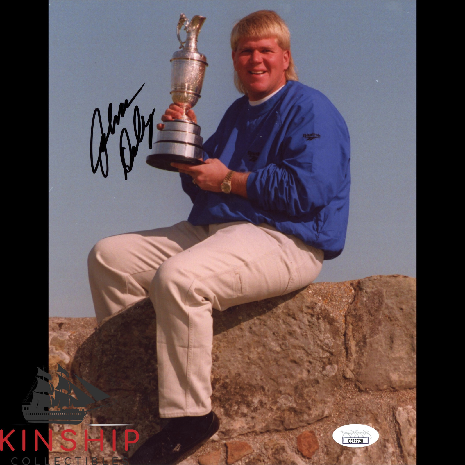John Daly Autographed Signed 8x10 Photo JSA COA British Open PGA Championship Golf B2008 