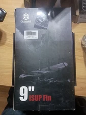 Goosehil 9'' ISUP Center Fin For Inflatable PaddleBoard Black