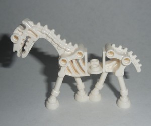 lego skeleton horse