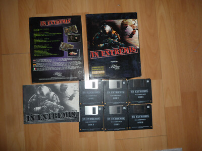 In Extremis PC 3,5'' HDD - MS-DOS - BIG BOX -  OVP  PAL EUR - rare rar US GOLD