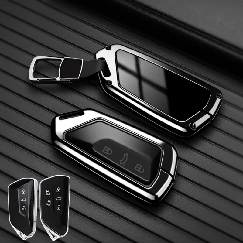 Zinc Alloy TPU Car Key Case Cover For VW Ateca Skoda MK 8 Leon ID.3 ID.4 Golf 8 - Image 3 of 4