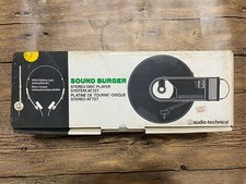 NOS Audio-Technica AT727 SOUND BURGER personal turntable YELLOW